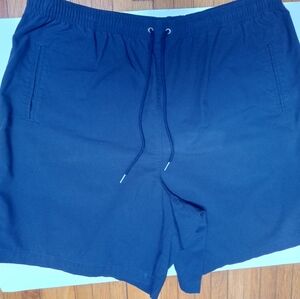 Hastings & Smith Women's Navy Elastic Waist Shorts